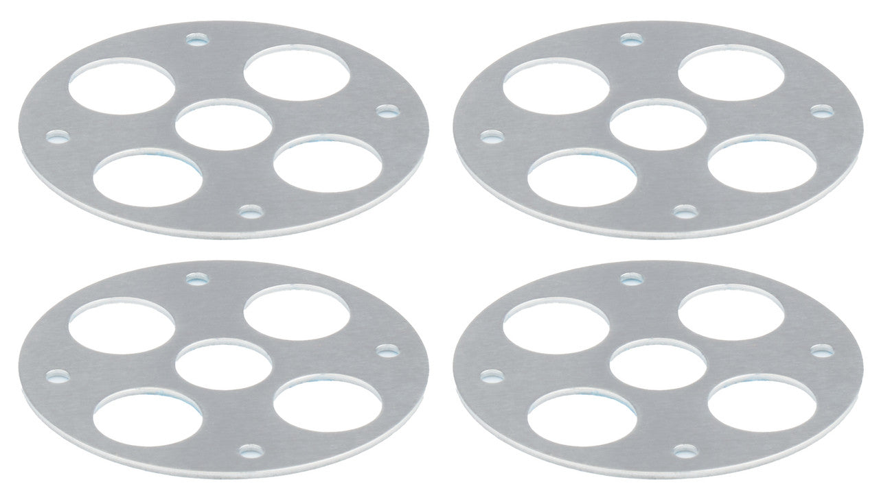 Allstar Performance Lightweight Scuff Plate Aluminum 1/2in 4pk ALL18471