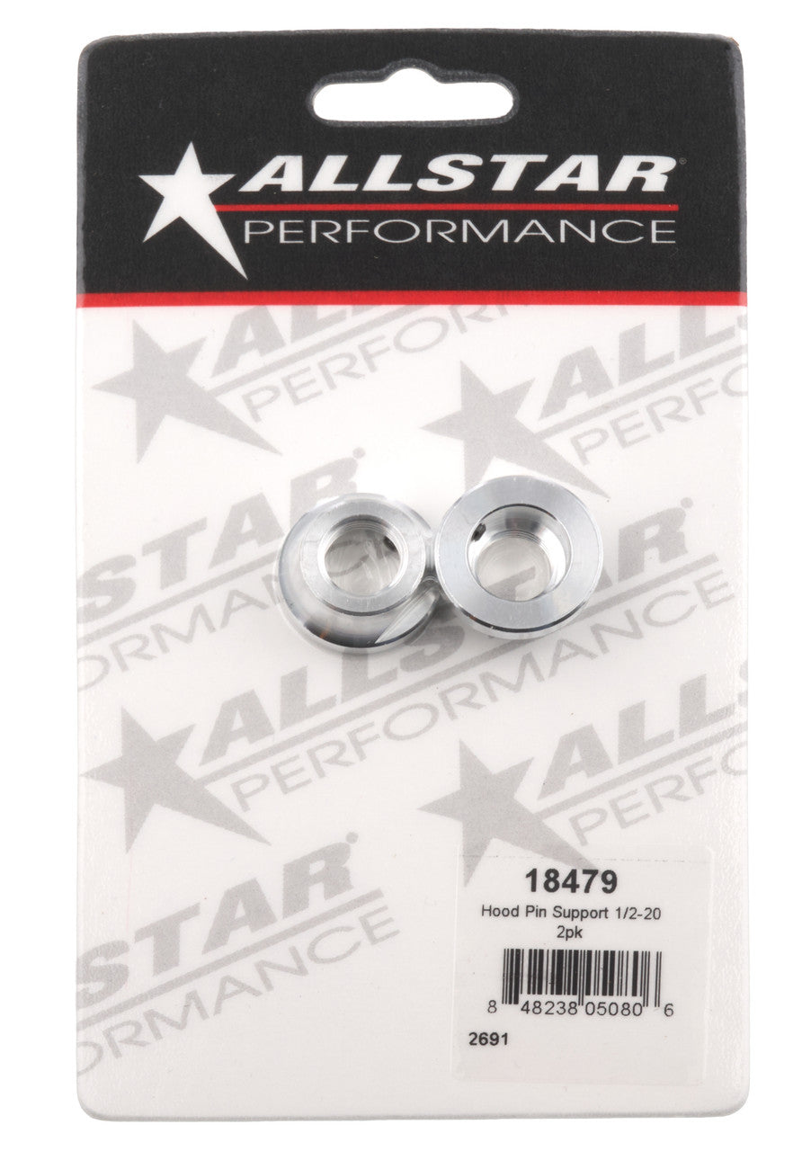 Allstar Performance Hood Pin Support 1/2-20 2pk ALL18479