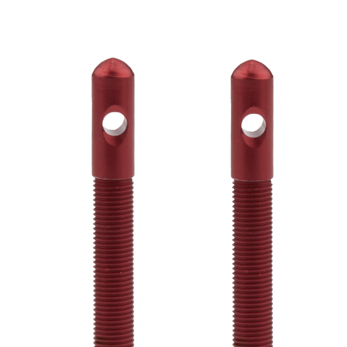 Allstar Performance Replacement Aluminum Pins 3/8in Red 2pk ALL18488