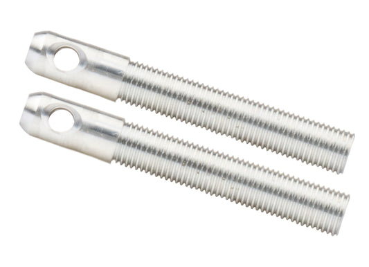 Allstar Performance Replacement Lightweight Aluminum Pins 3/8in Silver 2pk ALL18492