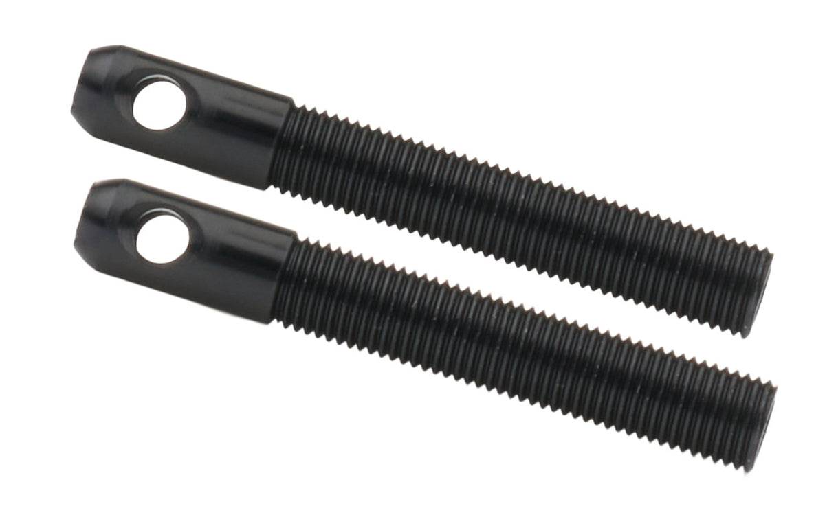 Allstar Performance Replacement Lightweight Aluminum Pins 3/8in Black 2pk ALL18493