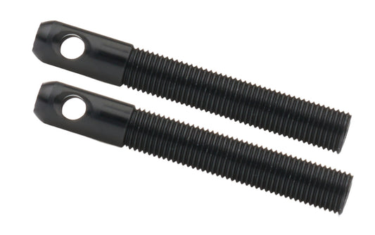 Allstar Performance L/W Aluminum Hood Pins 3/8in Black 10pk ALL18493-10