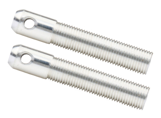 Allstar Performance Replacement Lightweight Aluminum Pins 1/2in Silver 2pk ALL18494