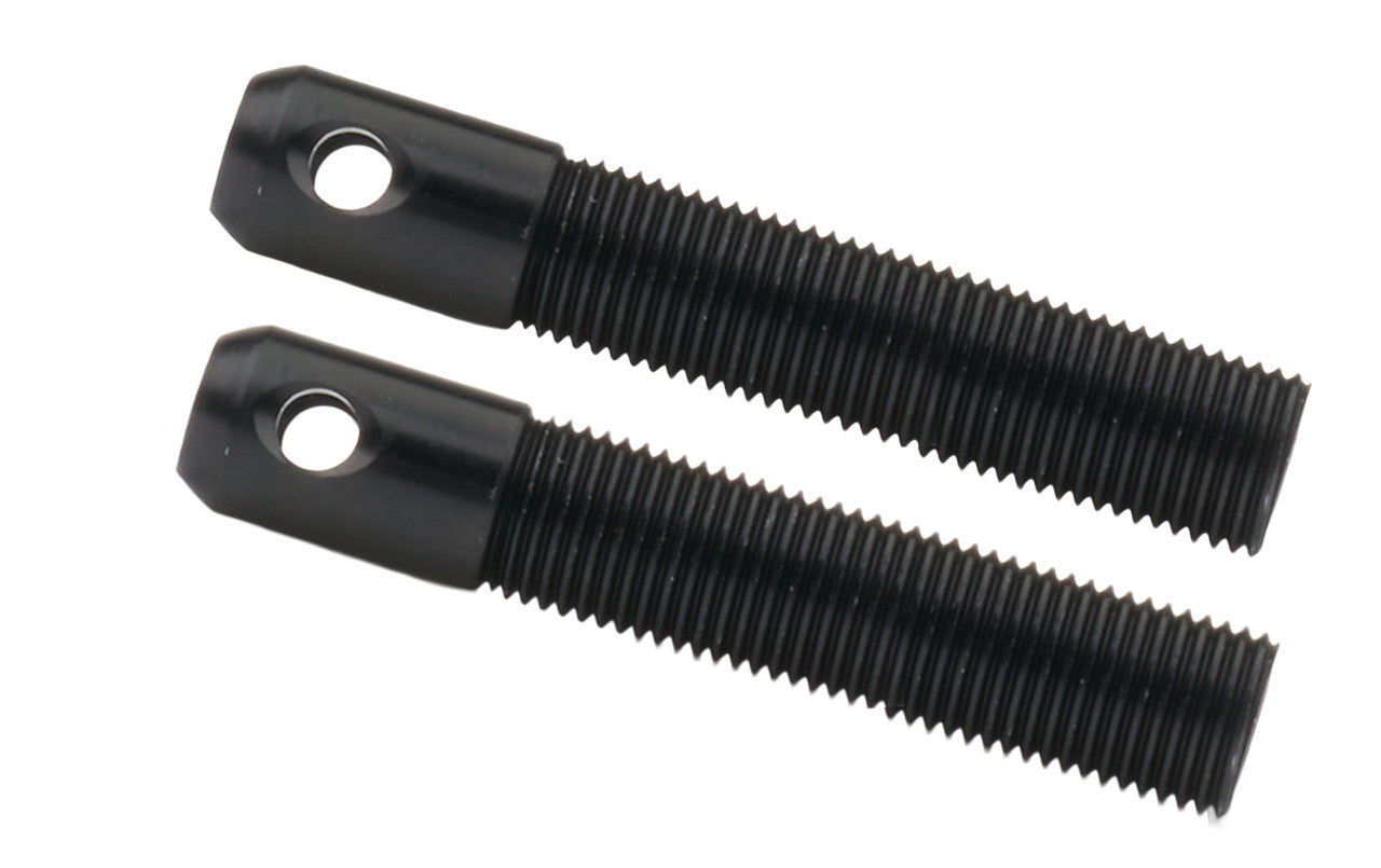 Allstar Performance Replacement Lightweight Aluminum Pins 1/2in Black 2pk ALL18495