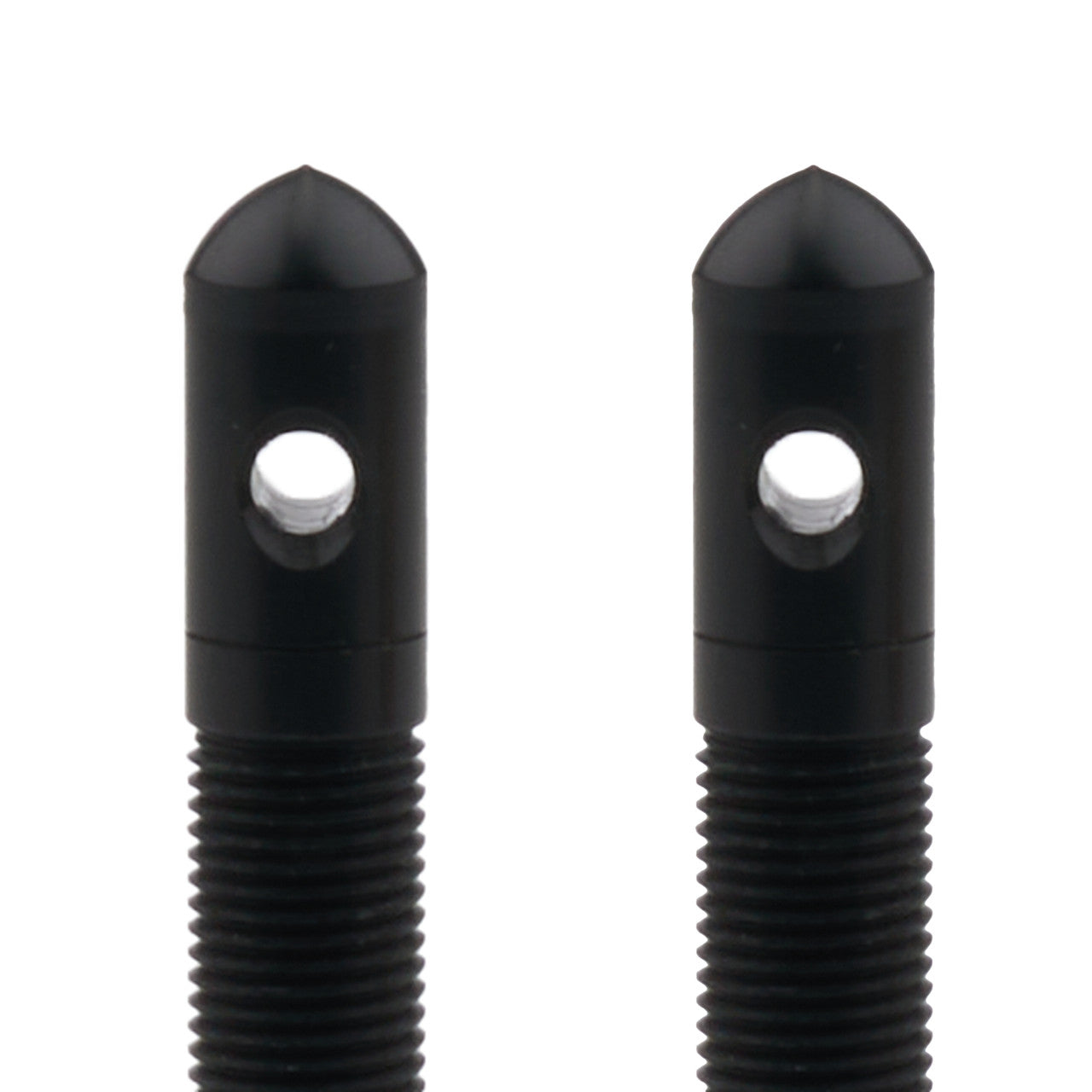 Allstar Performance Aluminum Hood Pins 1/2in with 3/16in Holes Black ALL18499