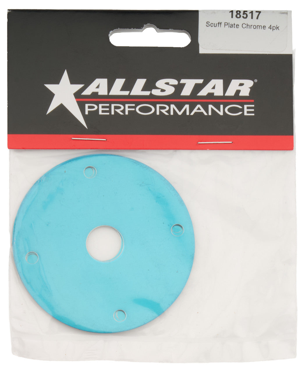 Allstar Performance Scuff Plates Chrome 10pk ALL18517-10