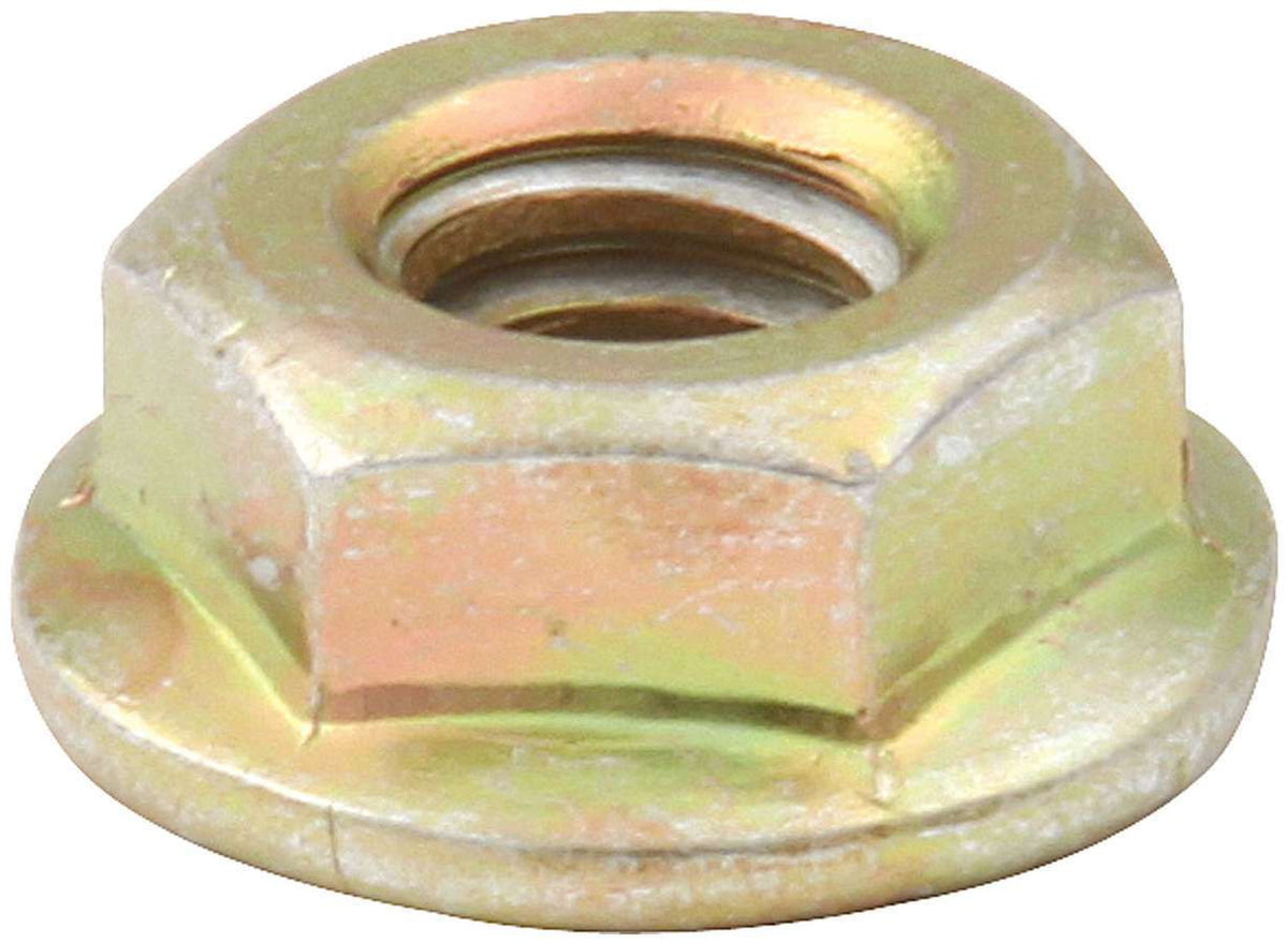 Allstar Performance Spin Lock Nuts 50pk Gold ALL18556-50