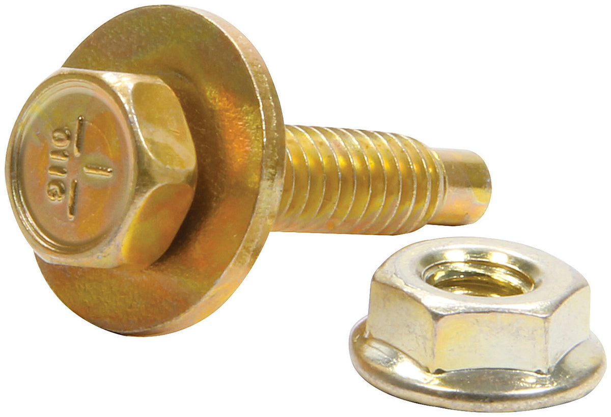 Allstar Performance Body Bolt Kit 10pk Gold 1-1/8in ALL18561