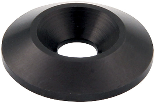 Allstar Performance Countersunk Washer Black 1/4in x 1in 10pk ALL18663