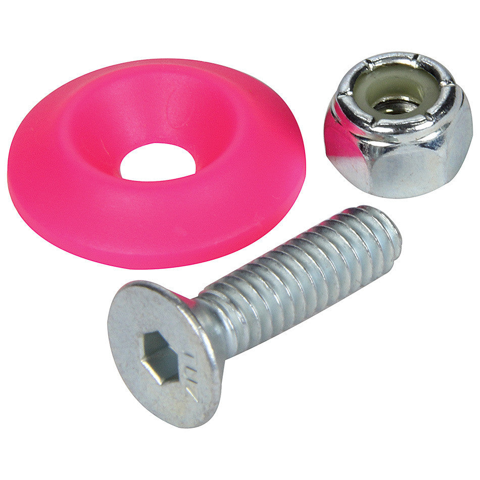 Allstar Performance Countersunk Bolt Kit Pink 10pk ALL18686