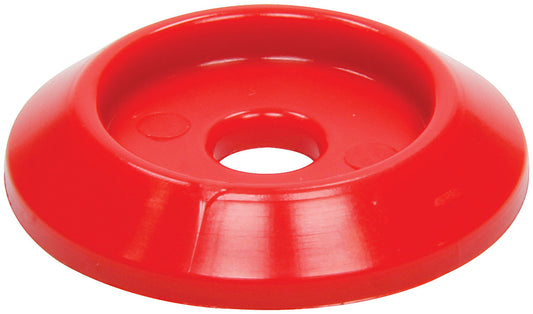 Allstar Performance Body Bolt Washer Plastic Red 10pk ALL18847