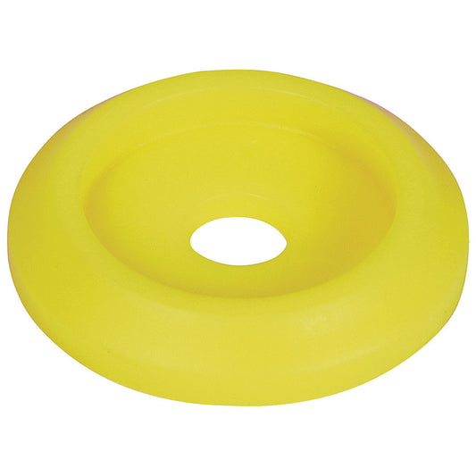 Allstar Performance Body Bolt Washer Plastic Fluorescent Yellow 10pk ALL18853