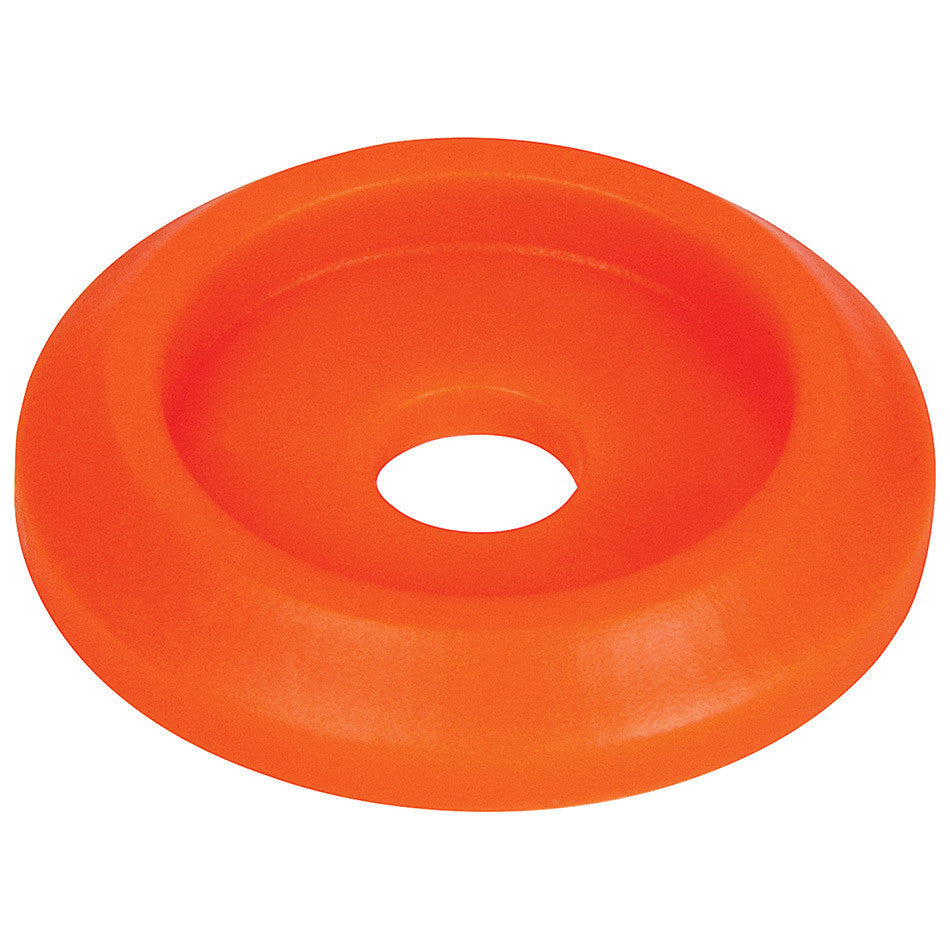 Allstar Performance Body Bolt Washer Plastic Fluorescent Orange 10pk ALL18854
