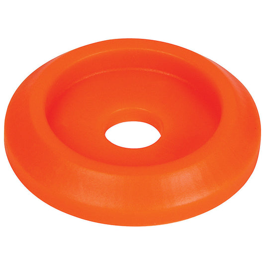 Allstar Performance Body Bolt Washer Plastic Fluorescent Orange 10pk ALL18854