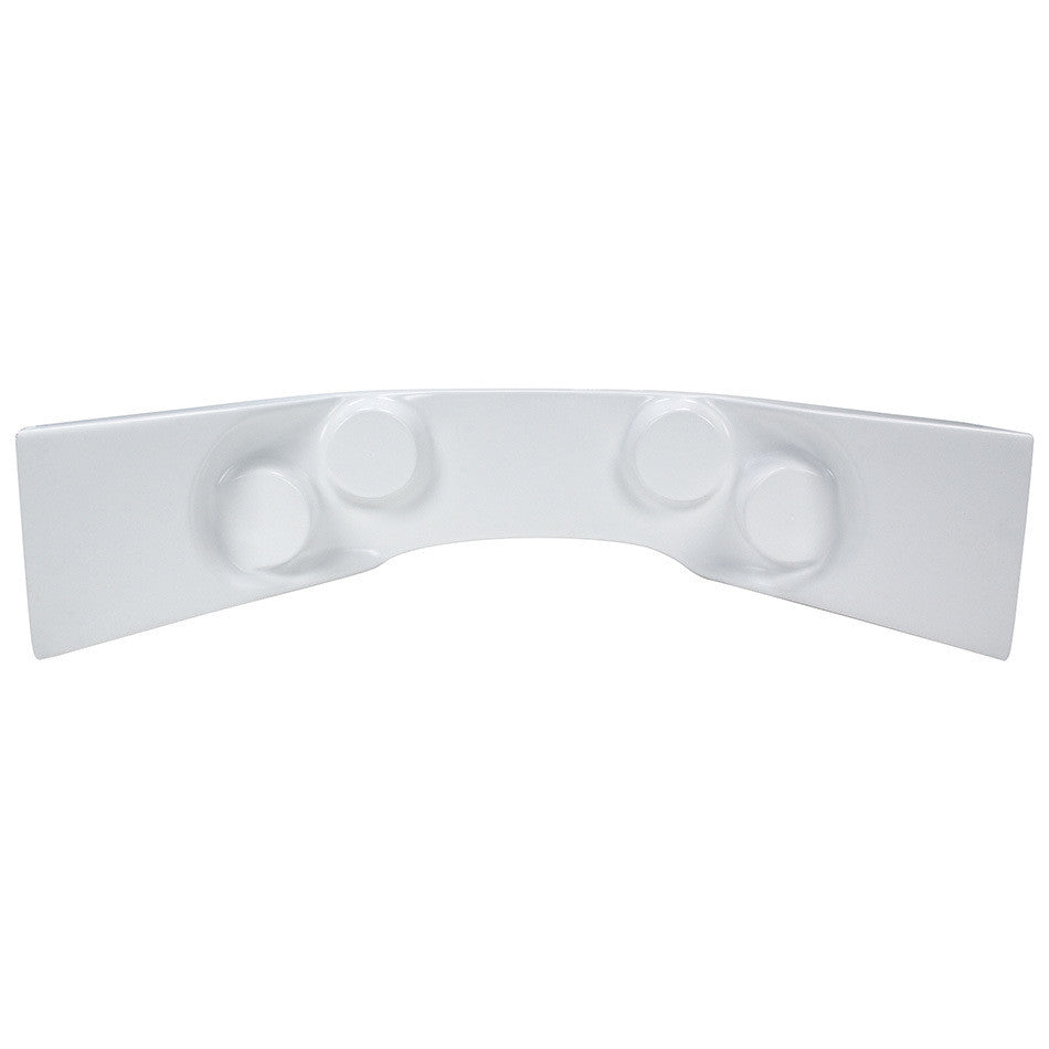 Allstar Performance Fiberglass Curved Dash Panel White ALL23242
