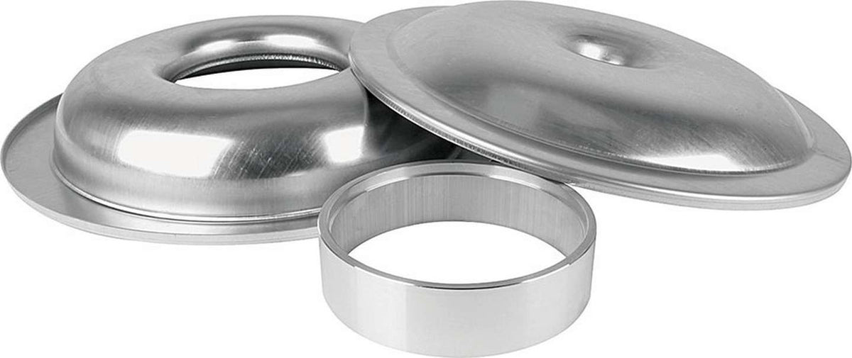Allstar Performance Lightweight 14in Air Cleaner Kit Plain No Element 1-1/2in Space ALL25904