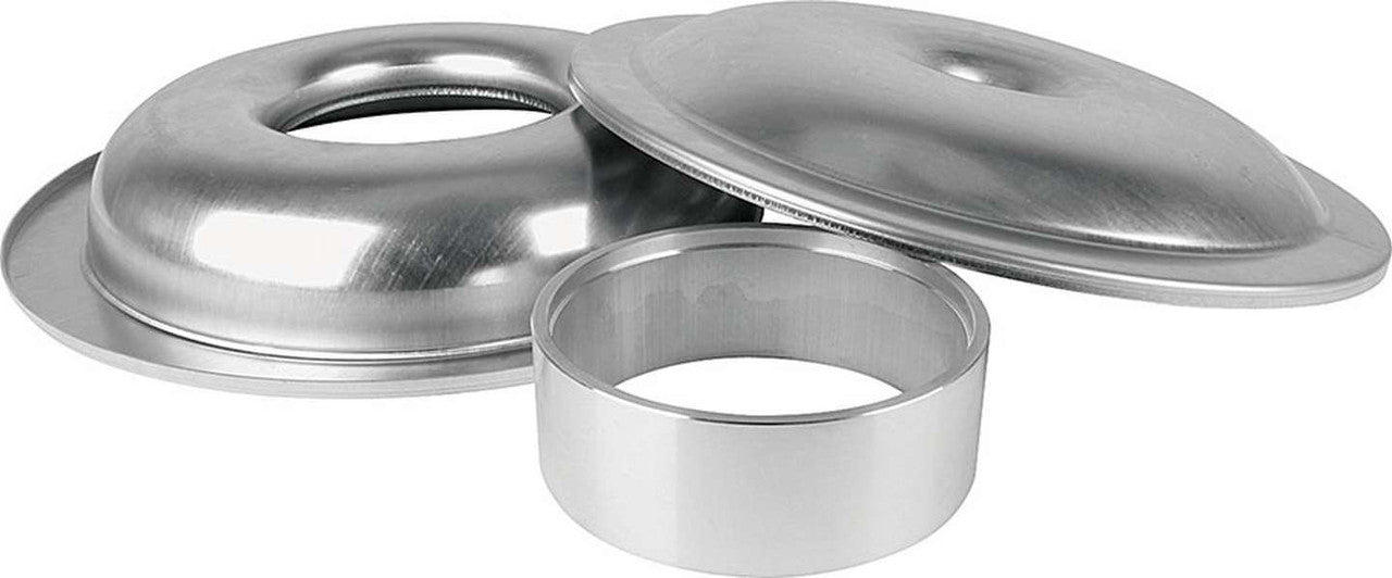 Allstar Performance Lightweight 14in Air Cleaner Kit Plain No Element 2in Spacer ALL25906