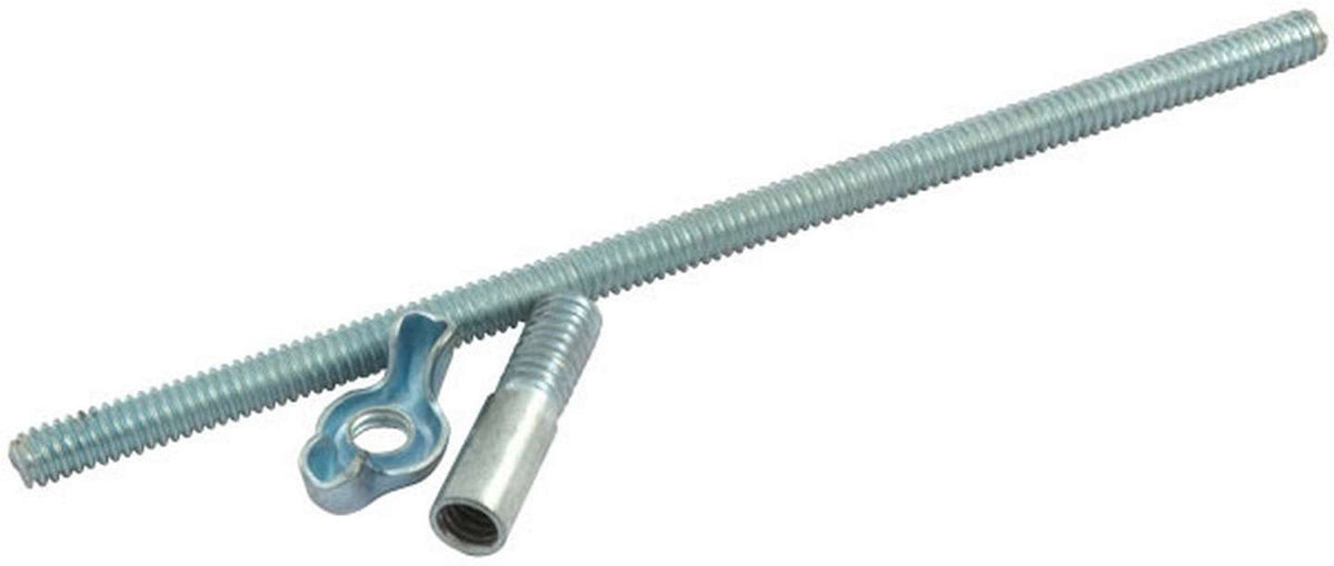 Allstar Performance Straight Stud with Adapter 1/4-20 x 6in ALL26056