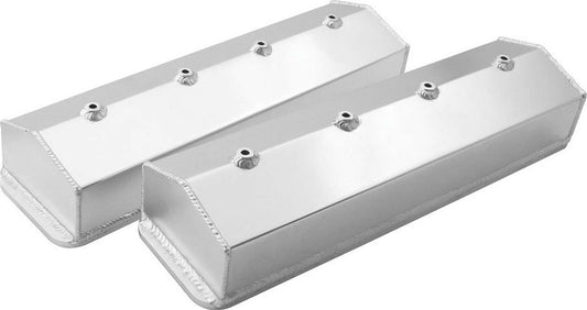 Allstar Performance Valve Covers SBC Fab Aluminum Centerbolt ALL26172
