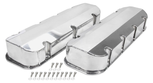 Allstar Performance Valve Covers BBC Fab Aluminum without Holes ALL26176
