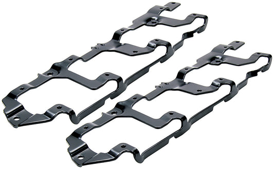 Allstar Performance LS Coil Mounting Bracket Black Steel Pair ALL26212