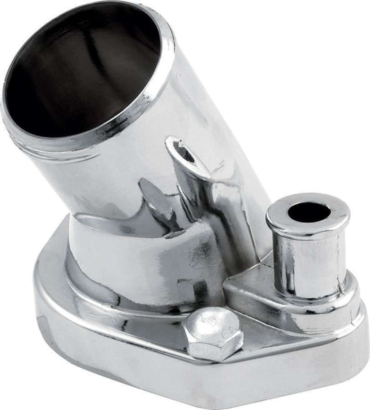 Allstar Performance SBF Water Neck 45 Degree Chrome ALL30174