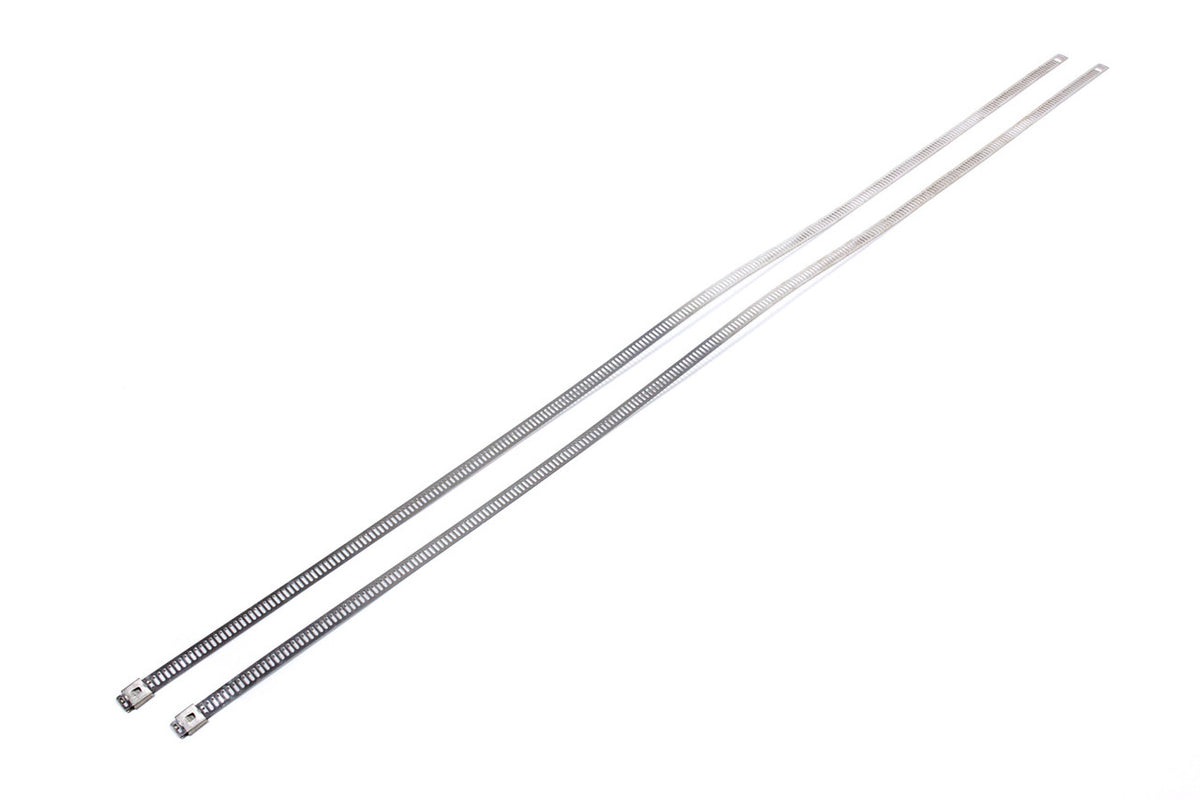 Allstar Performance Stainless Steel Ladder Ties 24in 2pk ALL34266
