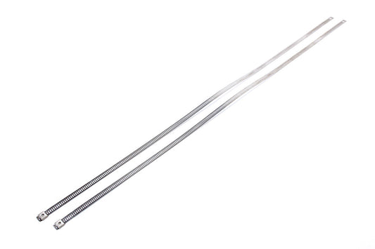 Allstar Performance Stainless Steel Ladder Ties 24in 2pk ALL34266