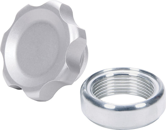Allstar Performance Filler Cap Silver with Weld-In Aluminum Bung Small ALL36160