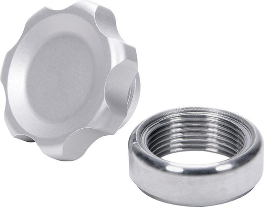 Allstar Performance Filler Cap Silver with Weld-In Steel Bung Small ALL36161