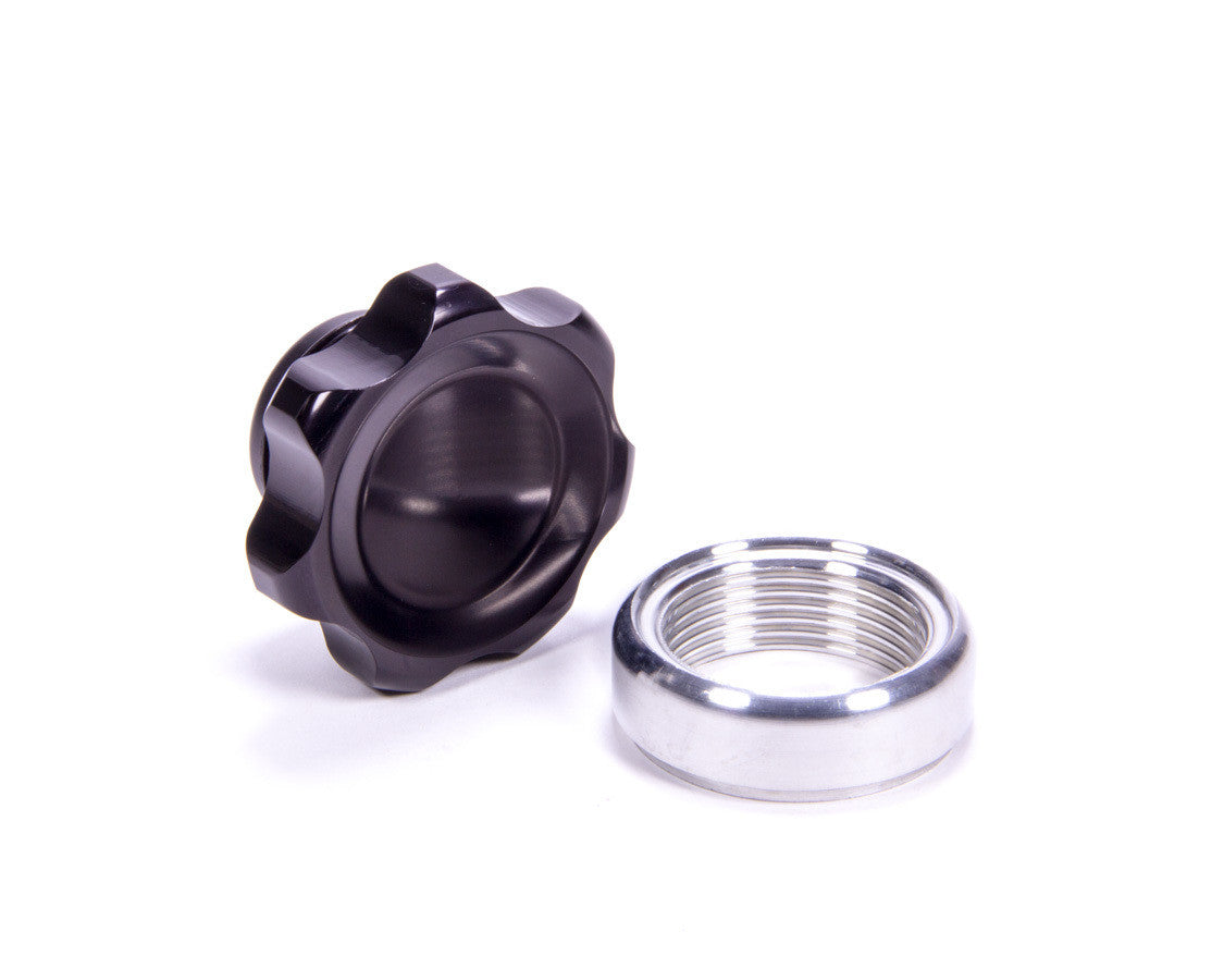 Allstar Performance Filler Cap Black with Weld-In Aluminum Bung Small ALL36164