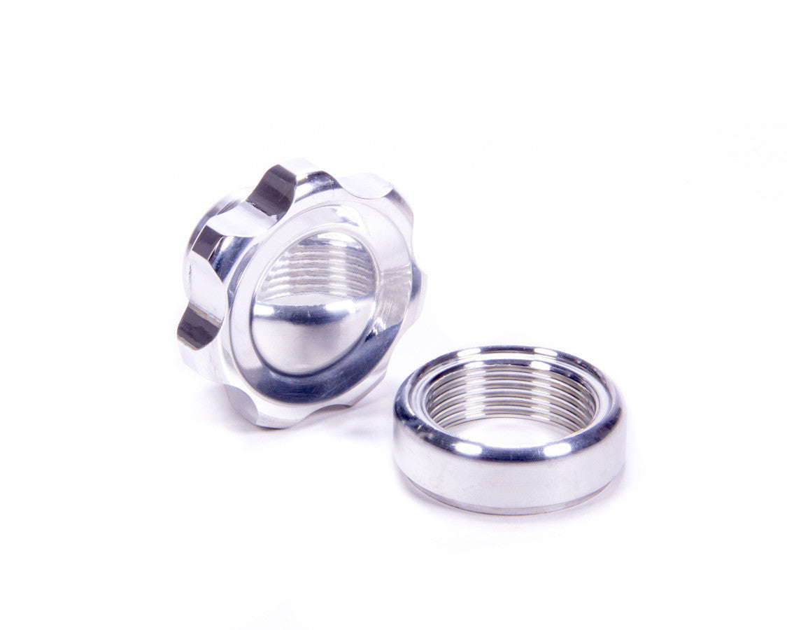 Allstar Performance Filler Cap Polished with Weld-In Aluminum Bung Small ALL36166