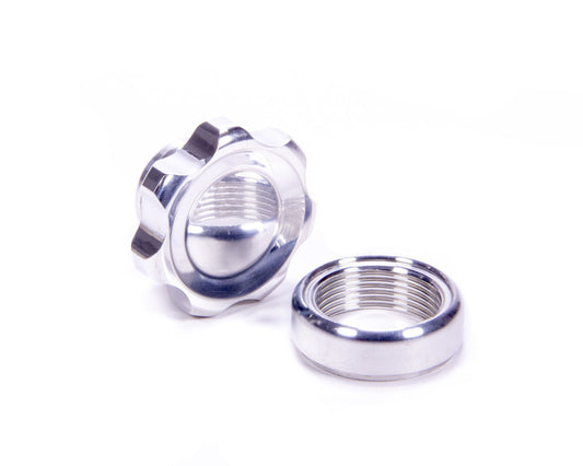 Allstar Performance Filler Cap Polished with Weld-In Aluminum Bung Small ALL36166