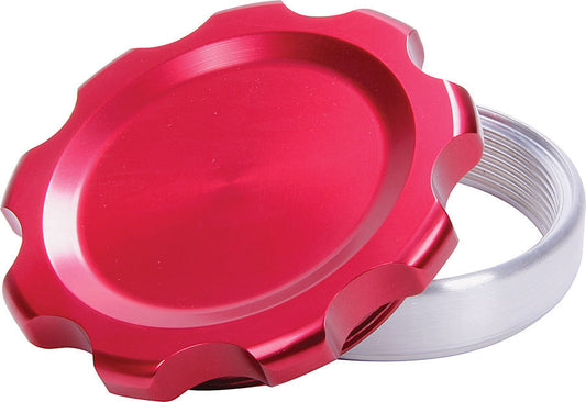 Allstar Performance Filler Cap Red with Weld-In Aluminum Bung Large ALL36172