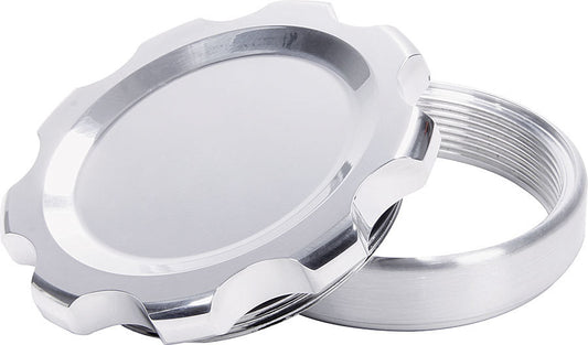 Allstar Performance Filler Cap Polished with Weld-In Aluminum Bung Large ALL36173