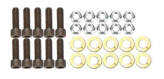 Allstar Performance Brake Rotor Bolt Kit 5/16in Thread 1.000in Long 10pk ALL42036