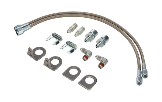 Allstar Performance Brake Line Kit Drag Wilwood Strange Calipers ALL42048