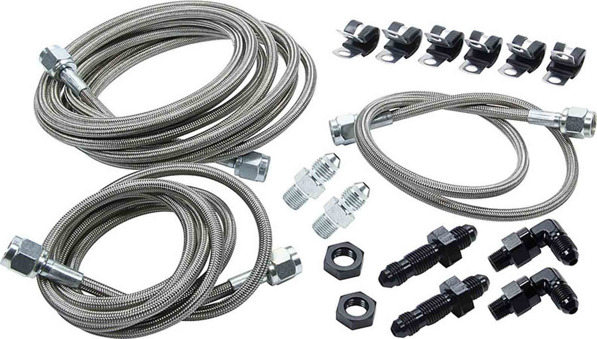 Allstar Performance Front End Brake Line Kit LM Aftermarket Calipers ALL42062