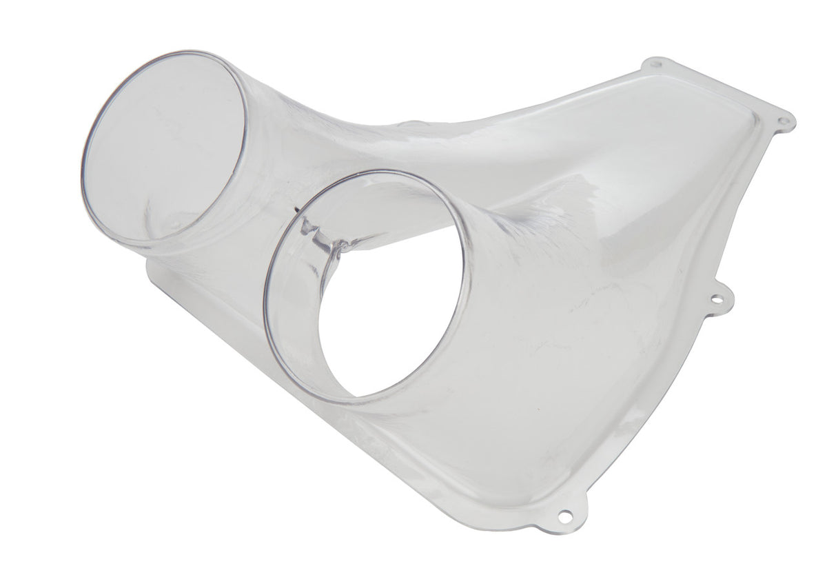 Allstar Performance Brake Duct Teardrop Clear Double Hole ALL42144