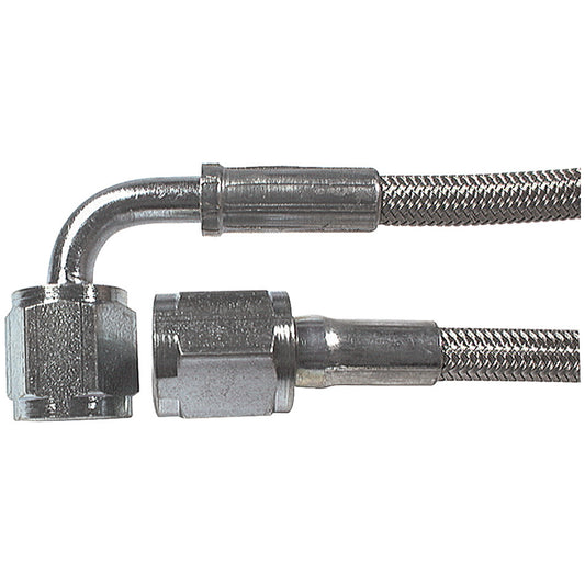Allstar Performance 120in #3 Line -4 Straight/-4 90 Degree ALL46312-120