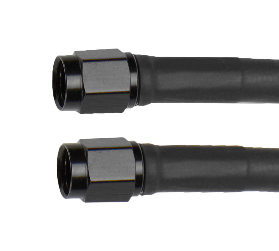 Allstar Performance Coated Braided Line 24in #2 Hose -3 Straight/-3 Straight ALL48375