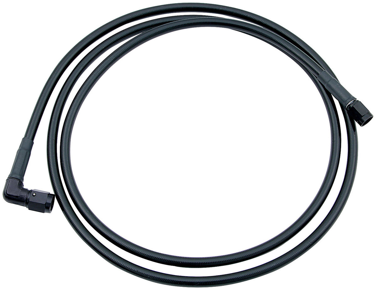 Allstar Performance Coated Braided Line 48in #4 Hose -4 Straight/-4 90 Degree ALL48408