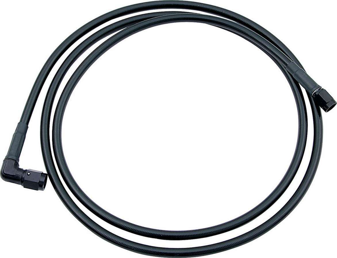 Allstar Performance Coated Braided Line 60in #4 Hose -4 90 Degree/-4 Straight ALL48409