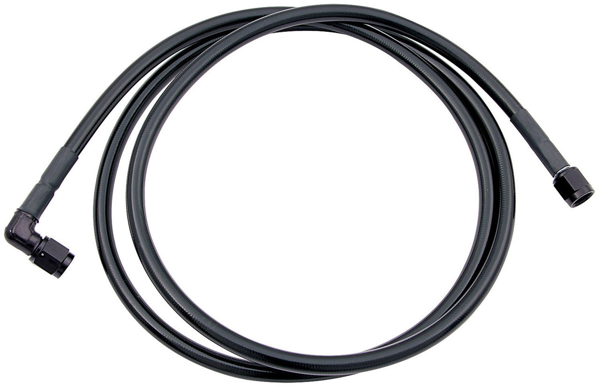 Allstar Performance Coated Braided Line 73in #3 Hose -3 Straight/-3 90 Degree ALL48425