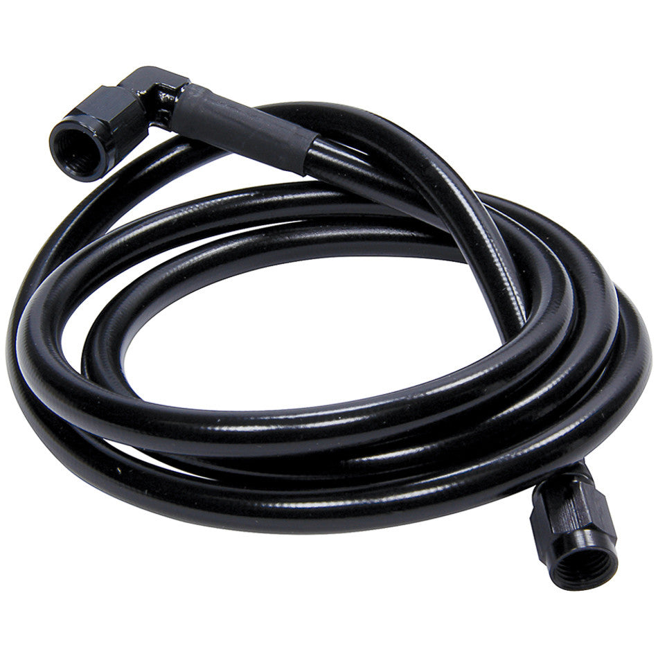 Allstar Performance Coated Braided Line 40in #4 Hose -4 Straight/-4 90 Degree ALL48427