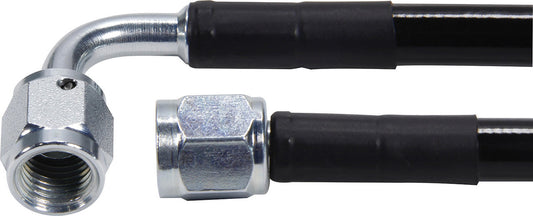Allstar Performance Coated Braided Line 18in #3Hose -3 Straight/-3 90 Steel ALL48434-18