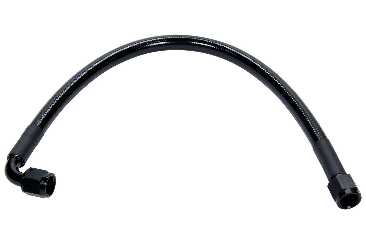 Allstar Performance Coated Braided Line 24in #6 Hose -6 Straight/-6 90 Degree ALL48466-24