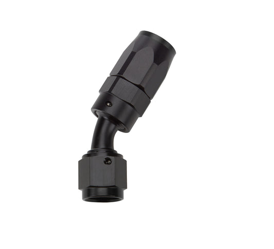 Allstar Performance Reusable Hose End Black 30 Deg Elbow -6 ALL49322