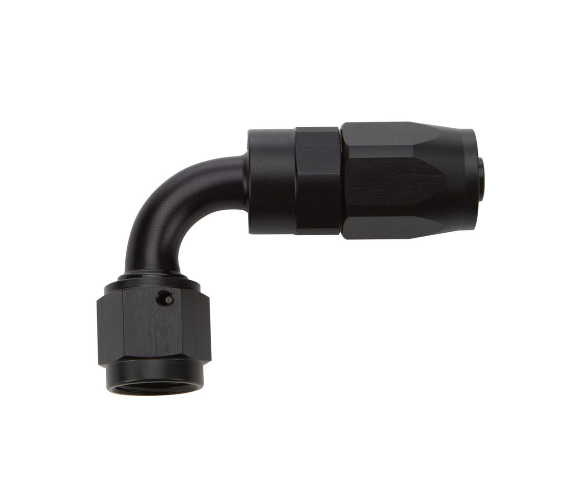 Allstar Performance Reusable Hose End Black 90 Deg Elbow -6 ALL49352