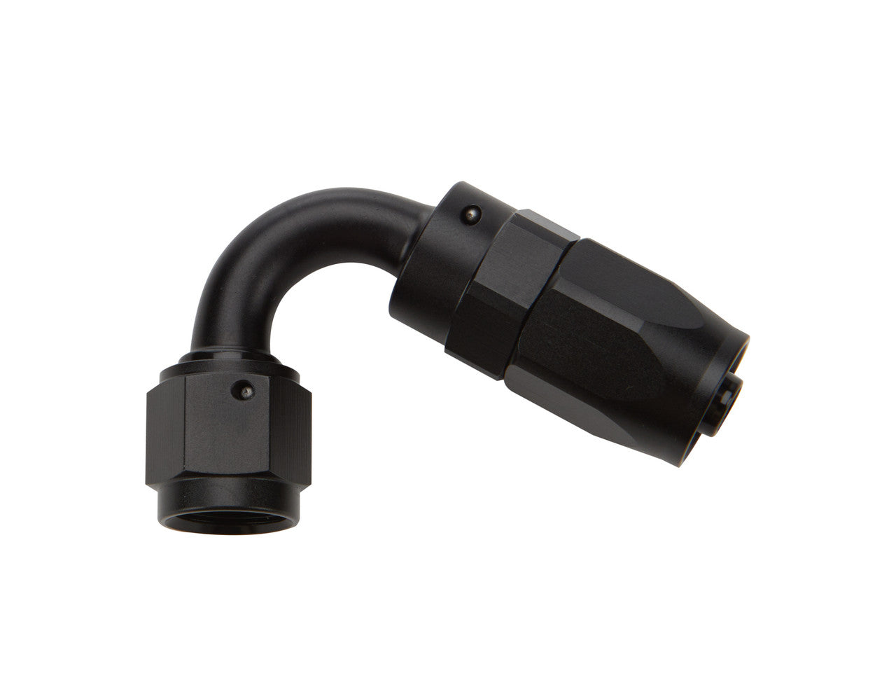 Allstar Performance Reusable Hose End Black 120 Deg Elbow -6 ALL49362